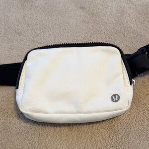 Lululemon Athletica White/Black Crossbody Bag